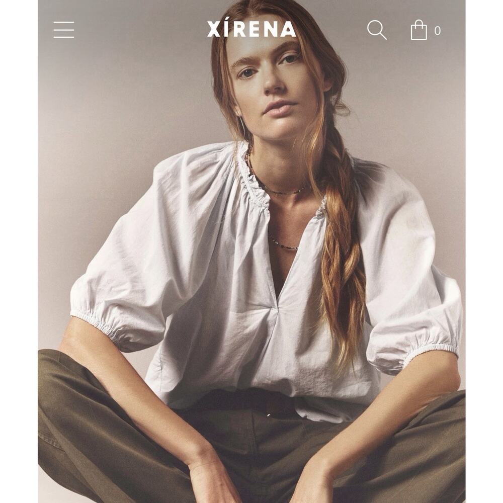 Xirena Skylight Jules Top Sleeve Size Xs